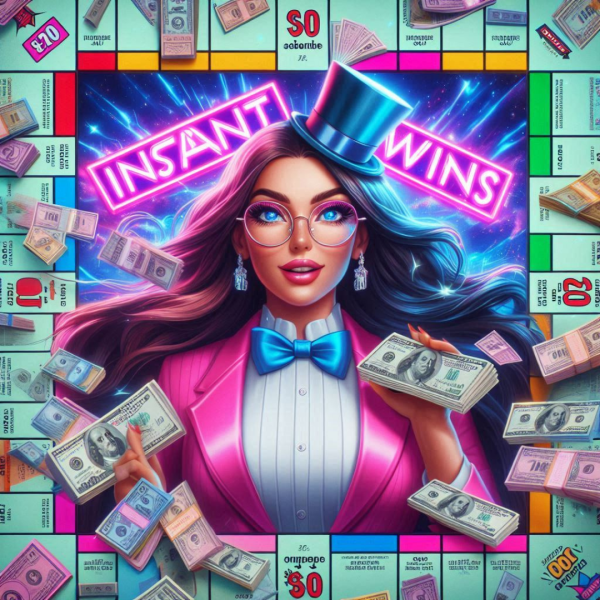 MEG'S MONOPOLY - HUGE £25K INSTANT WIN PRIZE POT + £500 END PRIZE!